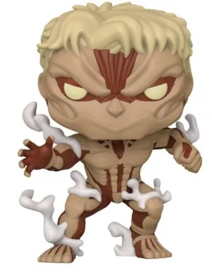 ATTACK ON TITAN FIGURA SUPER SIZED JUMBO POP! VINILO ARMORED TITAN 25 CM
