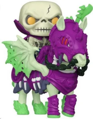 MASTERS OF THE UNIVERSE POP! RIDES VINYL FIGURA SCAREGLOW Y NYTE-MARE 15 CM