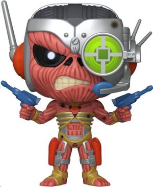 IRON MAIDEN POP! ROCKS VINYL FIGURA CYBORG EDDIE 9 CM