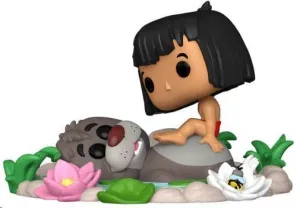 EL LIBRO DE LA SELVA POP MOMENTS VINYL FIGURAS BALOO & MOWGLI 11 CM