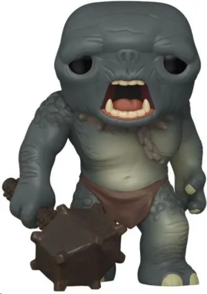EL SEÑOR DE LOS ANILLOS SUPER SIZED POP! ANIMATION VINYL FIGURA TROLL DE LAS CAVERNAS 15 CM