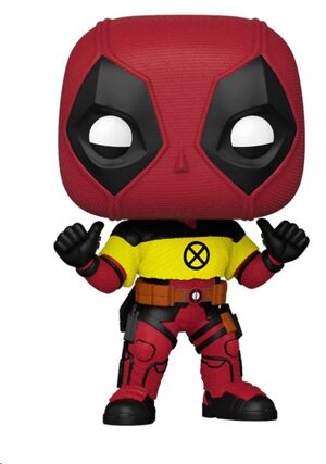 DEADPOOL 2 FIGURA POP! VINYL DEADPOOL CON CAMISETA DE X-MEN 9 CM