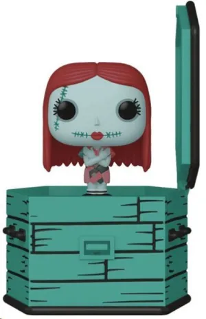 PESADILLA ANTES DE NAVIDAD FIGURA COFFIN POCKET POP! VINYL SALLY SEWING 6 CM