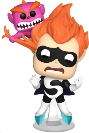 LOS INCREÍBLES 20TH ANNIVERSARY FIGURA POP! VINYL JJ & SYNDROME 9 CM
