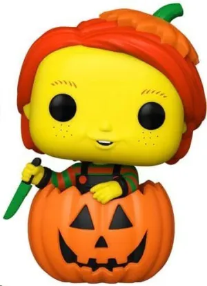 CHUCKY EL MUÑECO DIABÓLICO FIGURA POP! MOVIES VINYL VINTAGE HALLOWEEN GOOD GUY 9 CM