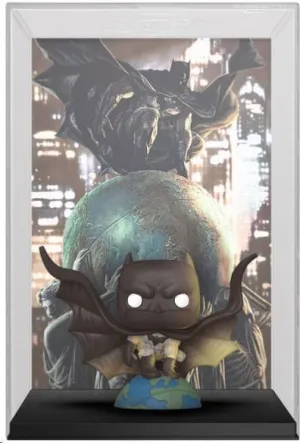 DC POP! COMIC COVER VINYL FIGURA BATMAN THE WORLD 9 CM