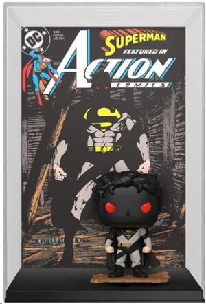 DC COMICS POP! COMIC COVER VINYL FIGURA ACTION COMICS #644 SUPERMAN 9 CM