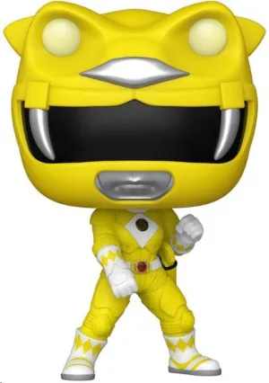 POWER RANGERS: LA PELÍCULA POP! MOVIES VINYL FIGURA YELLOW RANGER (GITD) 9 CM