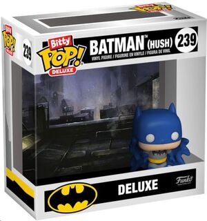 BATMAN FIGURA BITTY POP! DELUXE VINYL BATMAN (HUSH) 2,5 CM