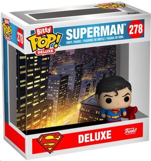 SUPERMAN FIGURA BITTY POP! DELUXE VINYL SUPERMAN 2,5 CM