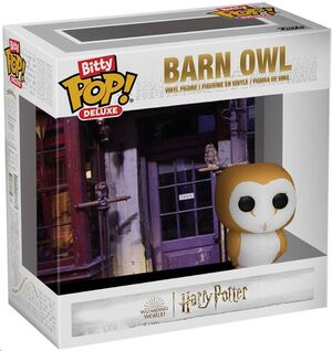 HARRY POTTER FIGURA BITTY POP! DELUXE VINYL BARN OWL 2,5 CM