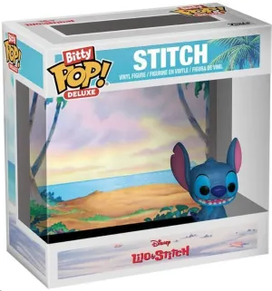 DISNEY FIGURA BITTY POP! DELUXE VINYL STITCH (BEACH) 2,5 CM