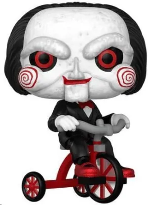 SAW FIGURA POP! PLUS VINYL BILLY ON TRICYCLE EXCLUSIVO 9 CM
