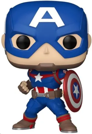 MARVEL NEW CLASSICS POP! VINYL FIGURA CAPTAIN AMERICA 9 CM