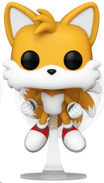 SONIC THE HEDGEHOG POP! GAMES VINYL FIGURA TAILS VOLANDO 9 CM