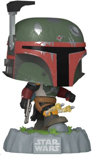 STAR WARS: FETT LEGACY POP! VINYL FIGURA BOBA FETT COHETES 9 CM