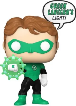 DC COMICS FIGURA POP! HEROES VINYL GREEN LANTERN (GLOW) 9 CM
