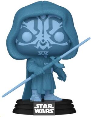 STAR WARS: DARK SIDE POP! VINYL FIGURA DARTH MAUL HOLO (GLOW) 9 CM