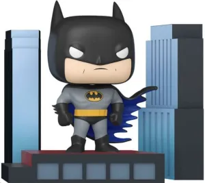 BATMAN: THE ANIMATED SERIES POP! DELUXE VINYL FIGURA BATMAN ON ROOFTOP 9 CM