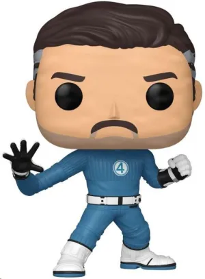 LOS CUATRO FANTÁSTICOS: PRIMEROS PASOS POP! MARVEL VINYL FIGURA MISTER FANTASTIC 9 CM