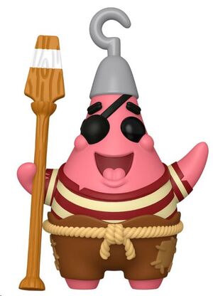 SPONGEBOB SQUAREPANTS FIGURA POP! VINYL PATRICIO PIRATA 9 CM