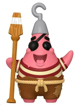 BOB ESPONJA EN BUSCA DE LOS PANTALONES CUADRADOS FIGURA POP! VINYL PATRICIO PIRATA 9 CM
