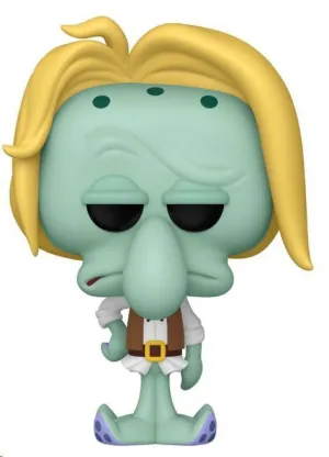 BOB ESPONJA EN BUSCA DE LOS PANTALONES CUADRADOS FIGURA POP! VINY CALAMARDO PIRATA 9 CM