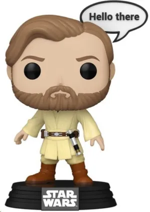 STAR WARS: SAYINGS FIGURA POP! PLUS MOVIES VINYL OBI-WAN KENOBI 9 CM