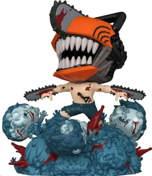 CHAINSAW MAN POP! DELUXE VINYL FIGURA CHAINSAW MAN 9 CM
