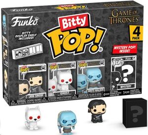 JUEGO DE TRONOS PACK DE 4 FIGURAS BITTY POP! VINYL JON SNOW 2,5 CM