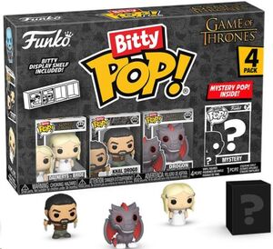 JUEGO DE TRONOS PACK DE 4 FIGURAS BITTY POP! VINYL KHALEESI 2,5 CM