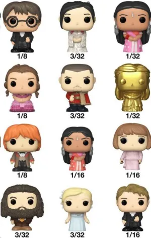 HARRY POTTER Y EL CÁLIZ DE FUEGO BITTY POP! FIGURA VINYL 2,5 CM