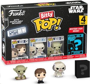 STAR WARS PACK DE 4 FIGURAS BITTY POP! VINYL HAN 2,5 CM