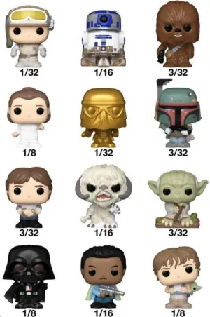 STAR WARS BITTY POP! FIGURA VINYL SEASON2 2,5 CM