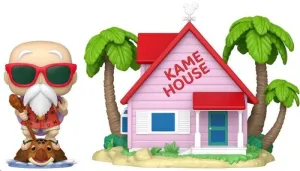 DRAGON BALL POP! TOWN VINYL FIGURA KAME HOUSE & MASTER ROSHI 9 CM