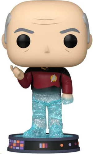STAR TREK TRANSPORTER FIGURA POP! PLUS MOVIES VINYL PICARD 9 CM
