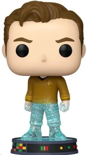 STAR TREK TRANSPORTER FIGURA POP! PLUS MOVIES VINYL KIRK 9 CM