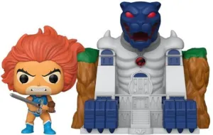 THUNDERCATS POP! TOWN VINYL FIGURA LION-O WITH CAT'S LAIR 9 CM