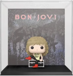BON JOVI POP! ALBUMS VINYL FIGURA SLIPPERY WHEN WET 9 CM