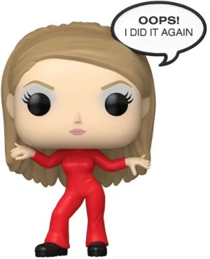 BRITNEY SPEARS POP! ROCKS VINYL FIGURA OOPS, I DID IT AGAIN 9 CM