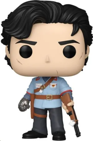 ARMY OF DARKNESS FIGURA POP! DISNEY VINYL ASH CON BOOMSTICK 9 CM