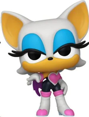 SONIC THE HEDGEHOG POP! GAMES VINYL FIGURA ROUGE 9 CM
