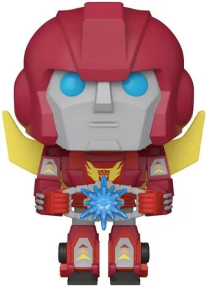 TRANSFORMERS RETRO SERIES POP! TV VINYL FIGURA HOT ROD WITH MATRIX 9 CM