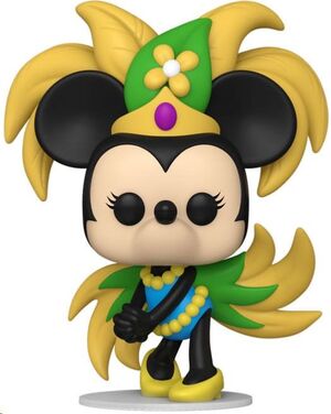 MICKEY AND FRIENDS FIGURA POP! DISNEY VINYL CARNAVAL MINNIE 9 CM