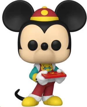 MICKEY AND FRIENDS FIGURA POP! DISNEY VINYL LUNAR NEW YEAR MICKEY 9 CM