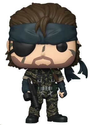 METAL GEAR POP! GAMES VINYL FIGURA METAL GEAR SOLID 3 BIG BOSS HEO EXCLUSIVE 9 CM