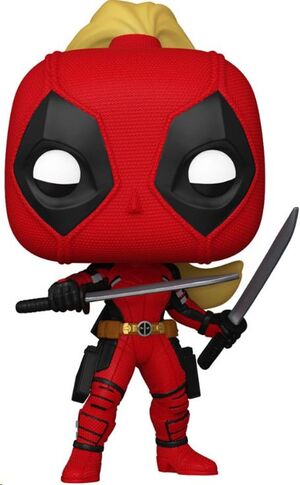 DEADPOOL 3 POP! MARVEL VINYL FIGURA LADYPOOL 9 CM