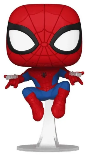 MARVEL POP! COMICS VINYL FIGURA WEB SPIDER-MAN SWINGING EXCLUSIVO 9 CM