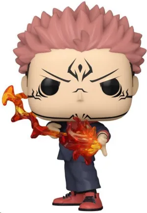 JUJUTSU KAISEN POP! ANIMATION VINYL FIGURA SUKUNA (FIRE ARROW) 9 CM