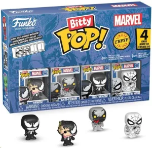 SPIDER-MAN PACK DE 4 FIGURAS BITTY POP! VINYL SERIES 3 2 CM